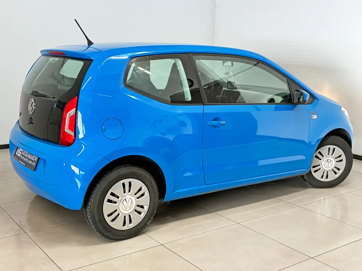 Volkswagen up! 1.0 move HALB-AUTOMATIK|CD|MP3|AUX|ISO-FIX Blauw - 2