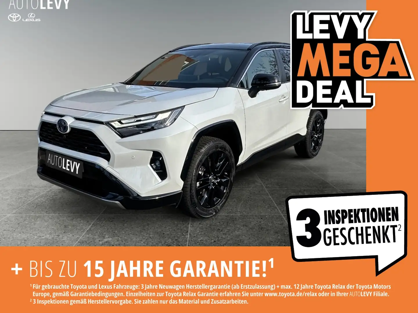 Toyota RAV 4 RAV4 2.5 Style Selection *NAVI*360*CARPLAY&AA* Blanc - 1