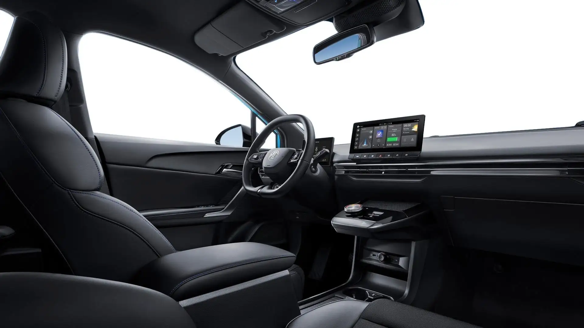 MG MG4 4 49 kWh Standard LED PDC Kamera Navi ACC 7 JG ... Bianco - 2