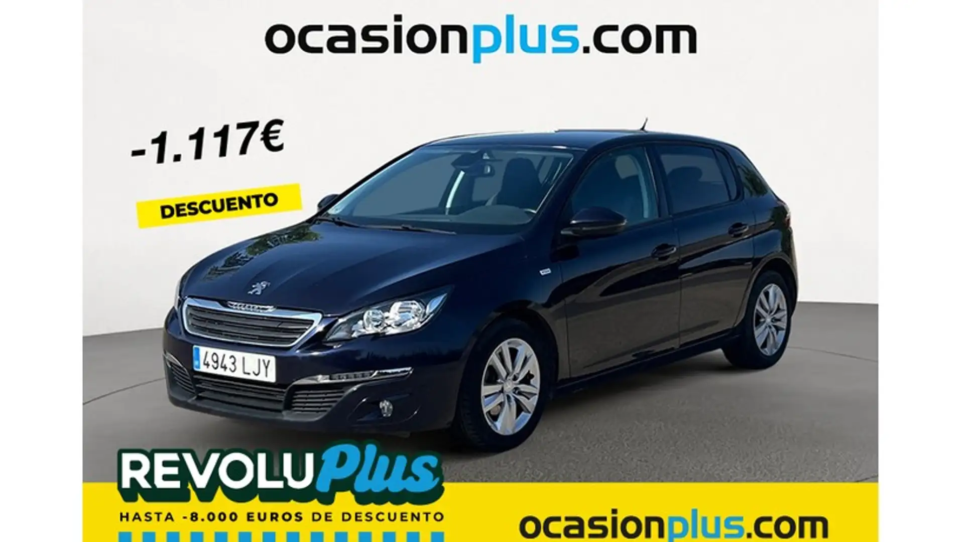 Peugeot 308 1.6 BlueHDi Style 120 Blu/Azzurro - 1