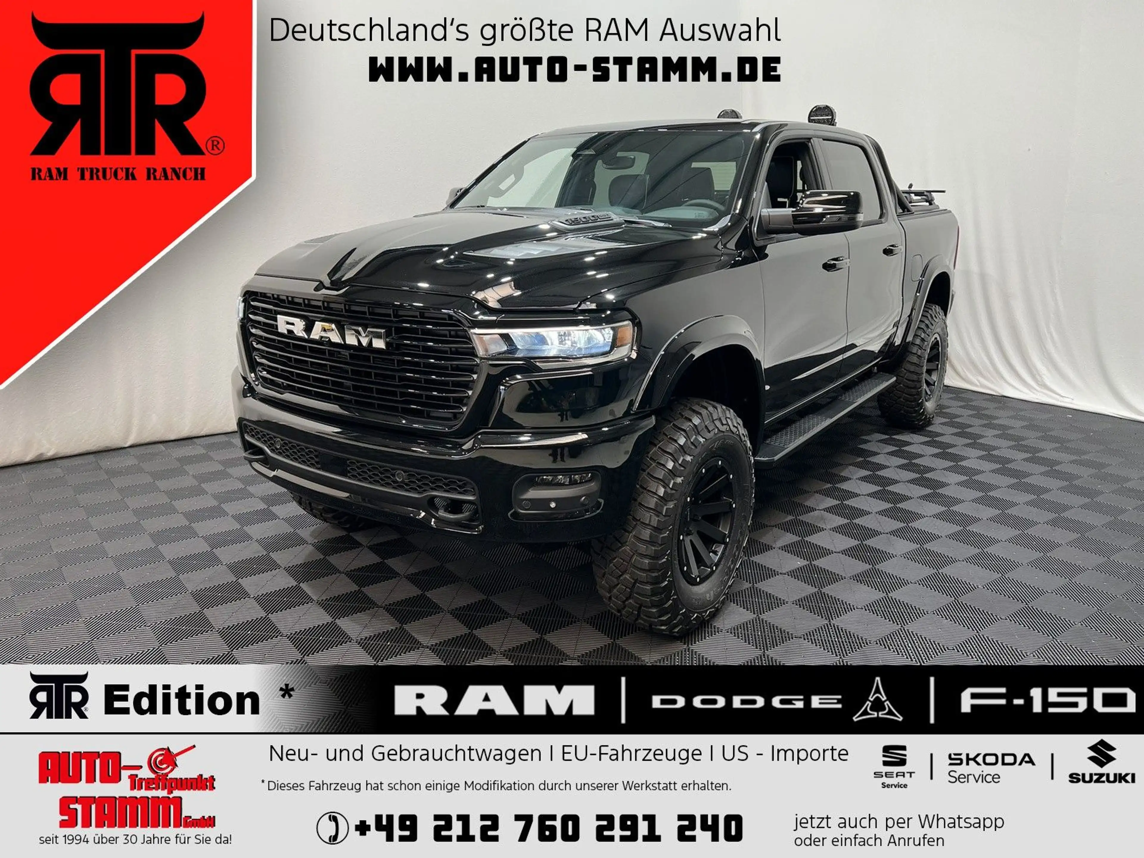 Dodge RAM 1500 Laramie Sport 3.0L RTR Umbau