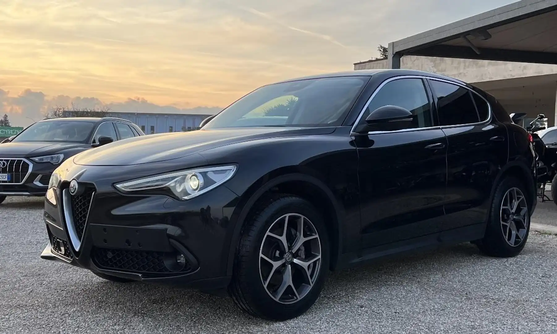 Alfa Romeo Stelvio 2.2 T.diesel 210 CV AT8 Q4 Super Zwart - 2