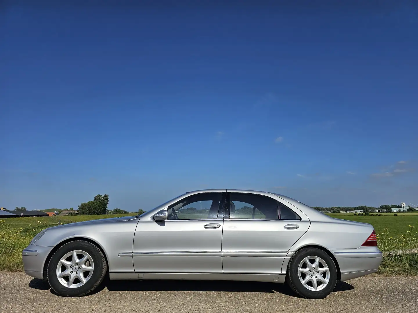 Mercedes-Benz S 500 LWB facelift model 174.000 km LPG G3 BJ 2005 Grau - 2