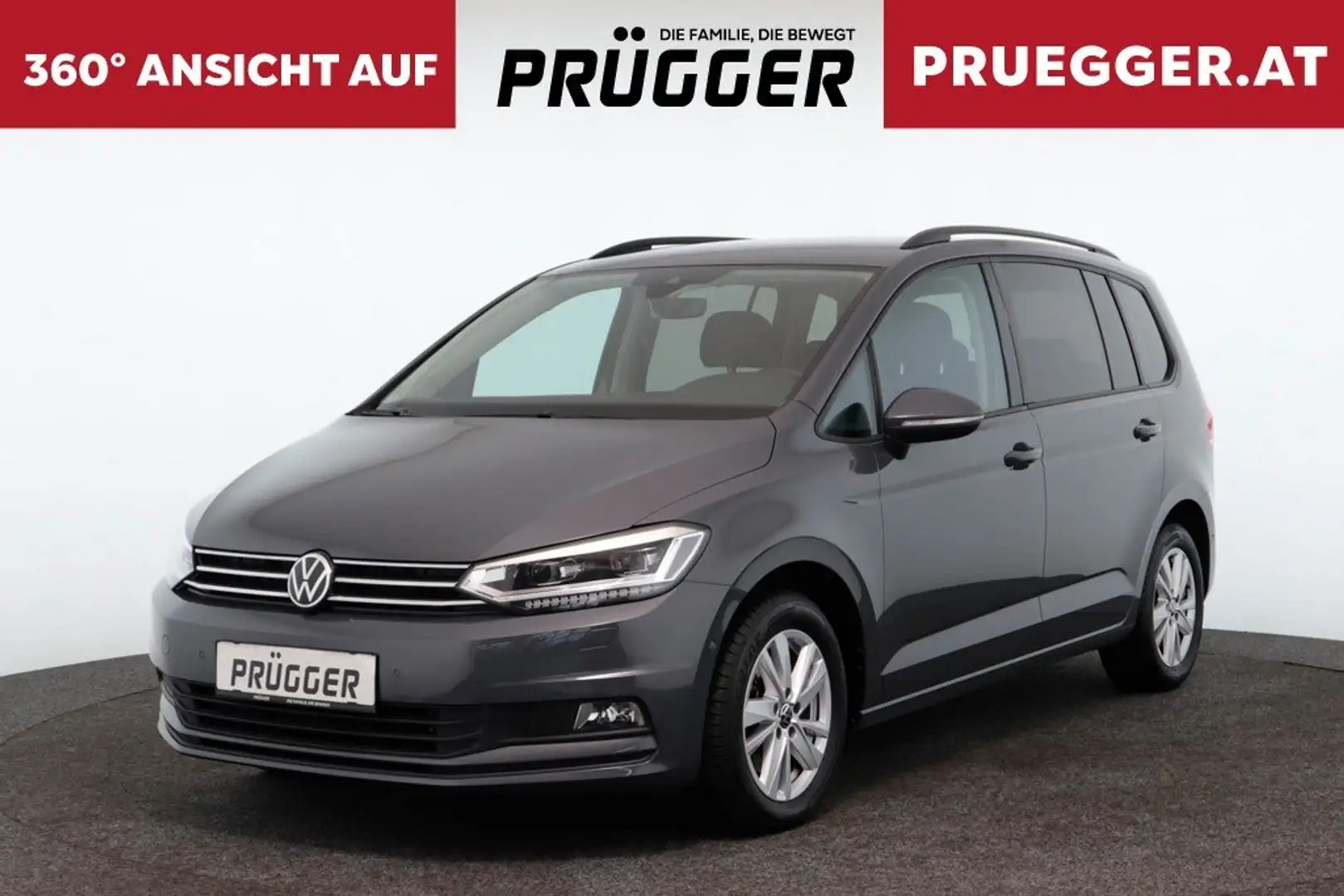 Volkswagen Touran Comfortline 2,0 TDI DSG AHV LED NAVI VIRTUAL Grau - 1