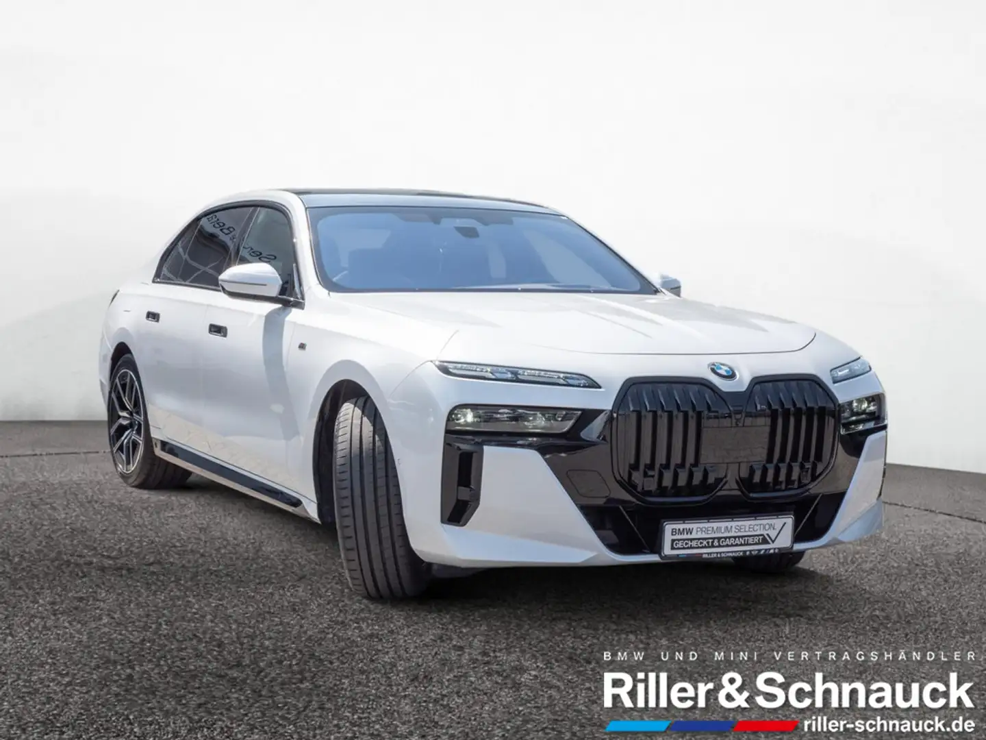 BMW 740 d xDrive M-Sport STANDHZ PANO 360° B&W RSE Blanco - 2