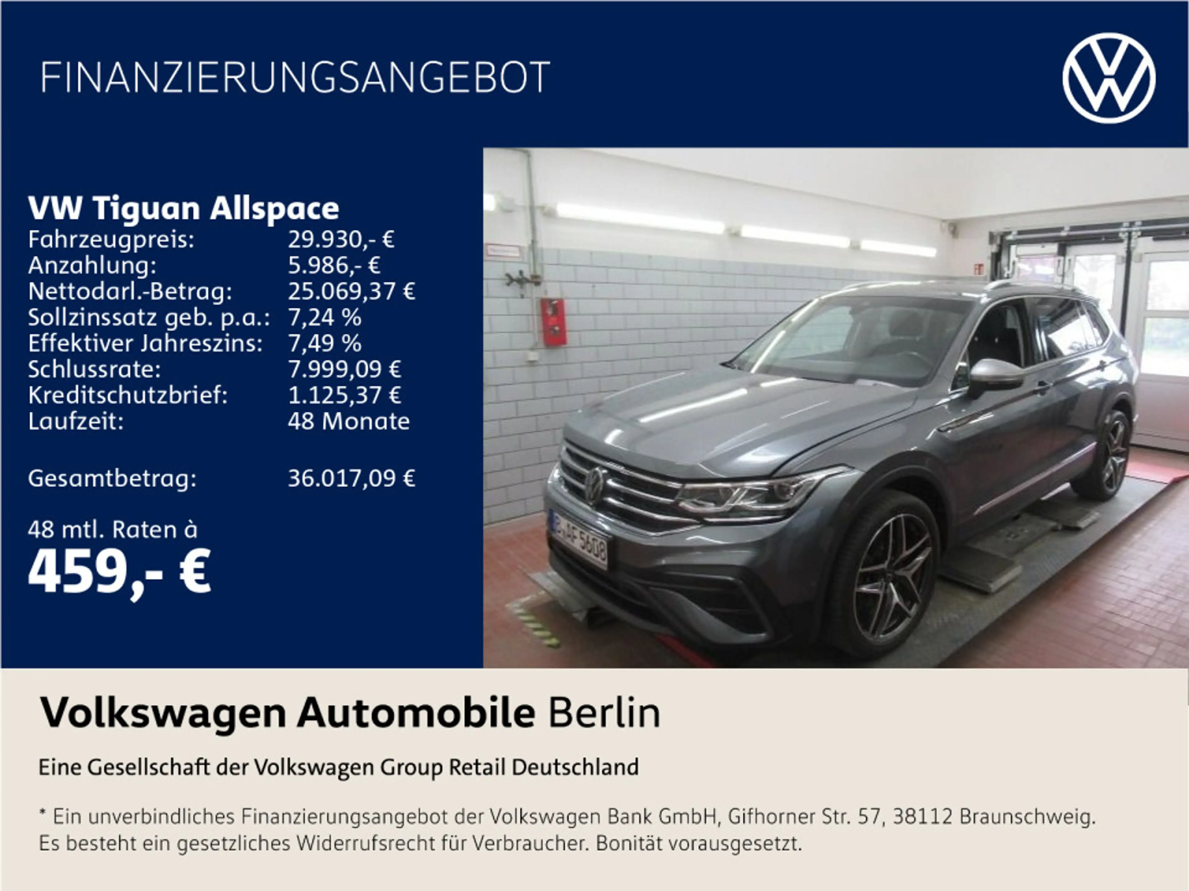 Volkswagen Tiguan Allspace 1.5 TSI Life (EURO 6d)