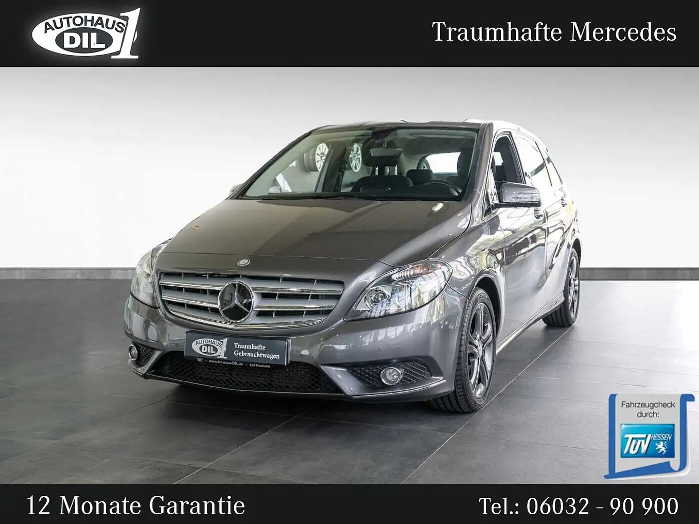 Mercedes-Benz B 180 BlueEFF. Sports Tourer *PDC*Sitzkomfort* Grijs - 1
