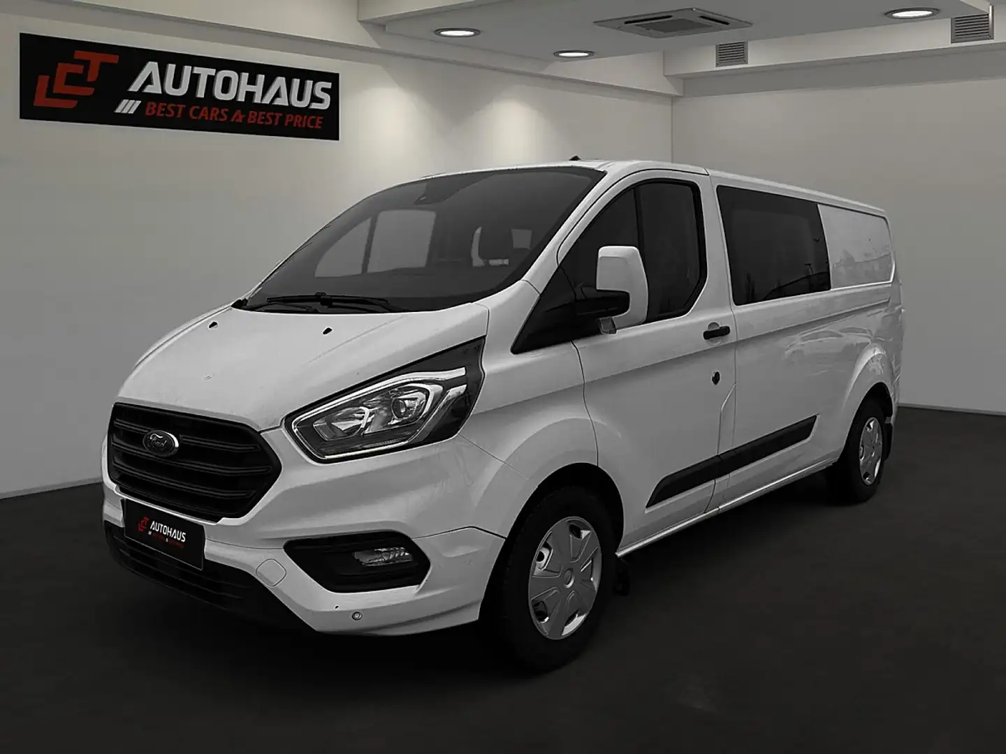 Ford Transit Custom Kasten 2,0 TDCi| 1.BESITZ | MwSt.AUSW | Weiß - 1