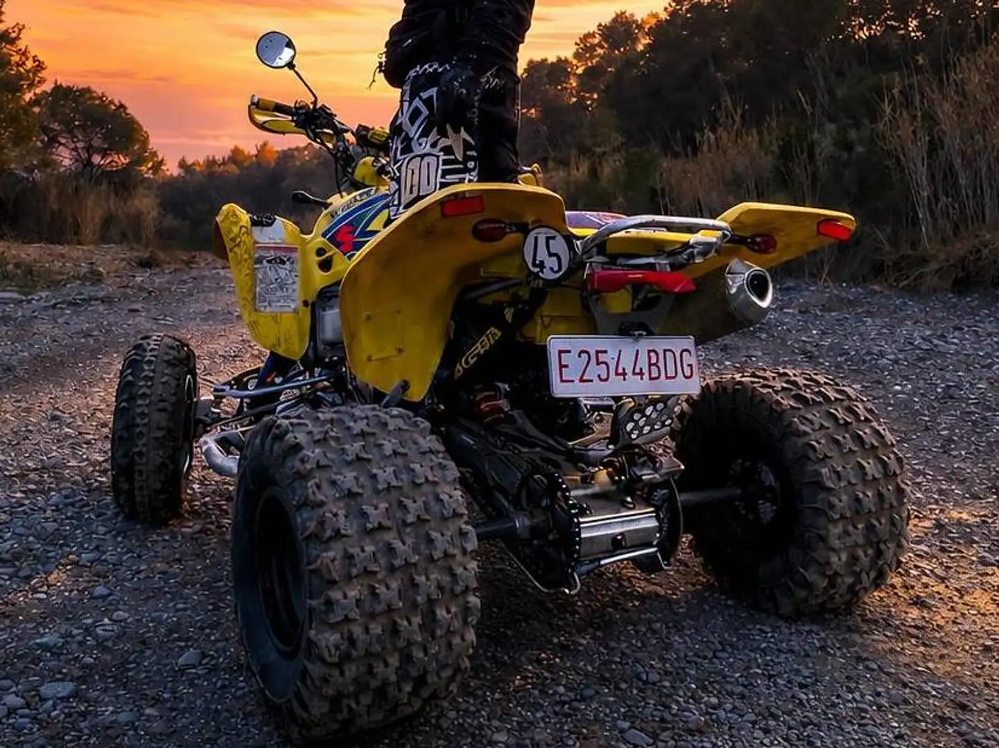 Suzuki LT-Z 400 Amarillo - 2