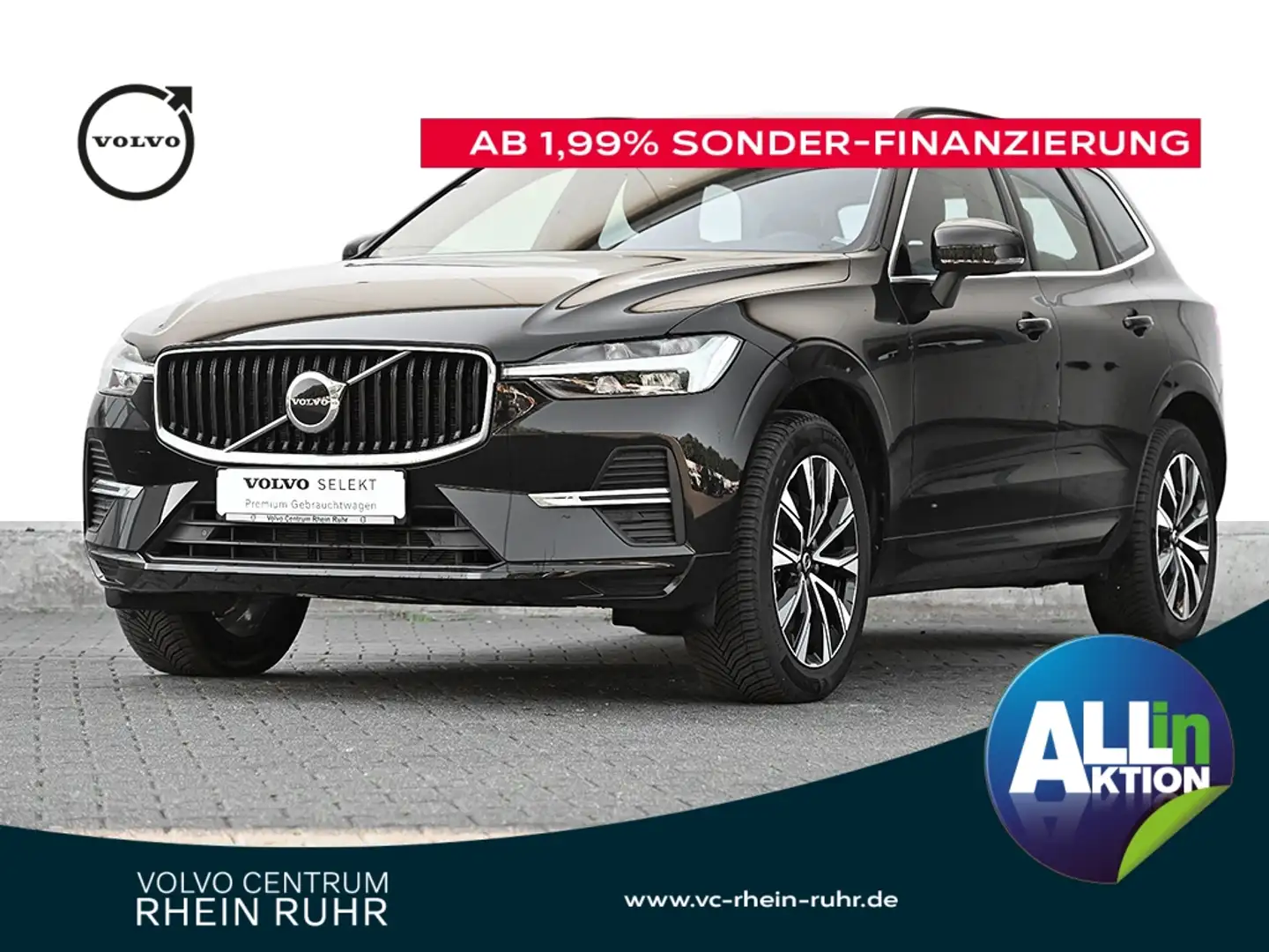 Volvo XC60 B4 Core +AHK+STANDHZG+WINTERPAK+GOOGLE+ Schwarz - 1