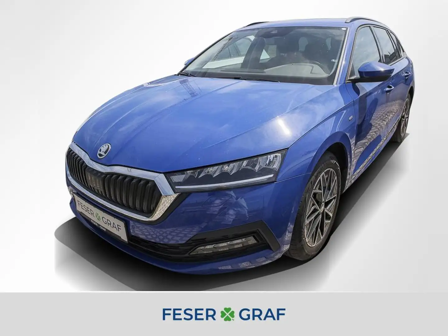 Skoda Octavia Combi 1.5 e-Tec CLEVER DSG ACC LED RFK DAB Blau - 1