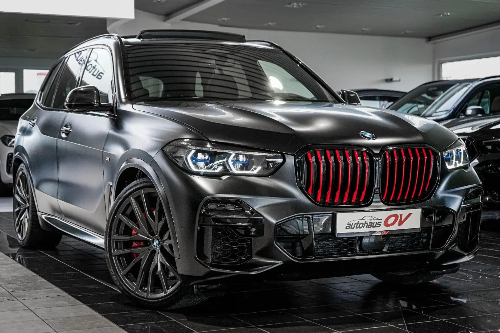 BMW X5 M50ix*Edition Black*3xTV*2xAchs*Bowers*Carbon Zwart - 2