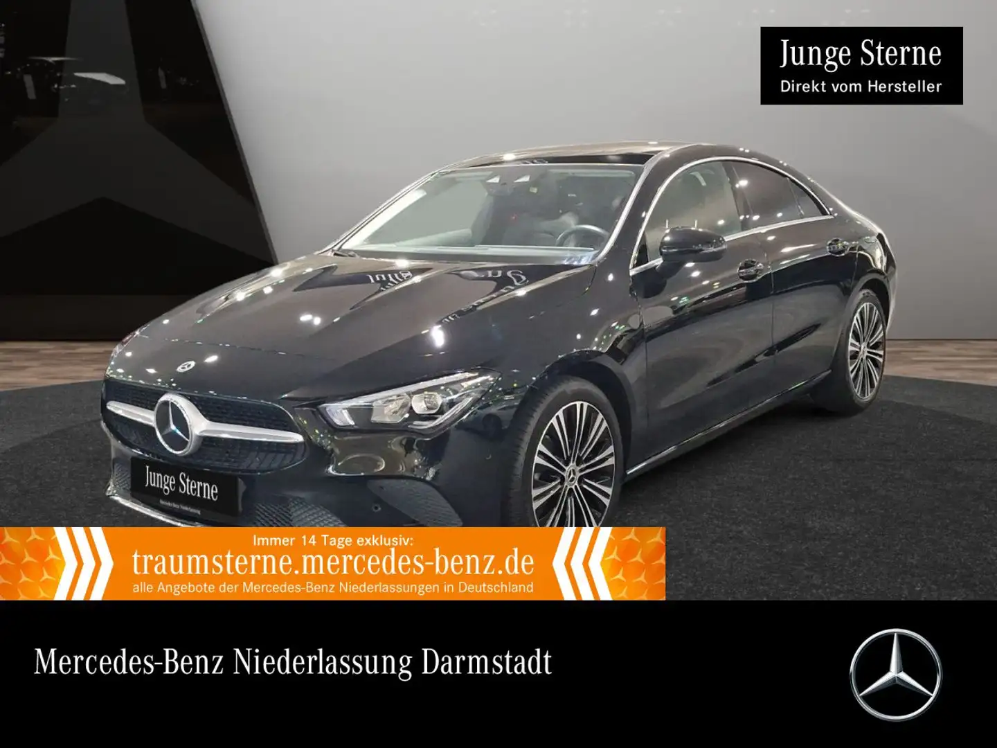 Mercedes-Benz CLA 180 PROGRESSIVE+PANO+AHK+LED+FAHRASS+KAMERA+7G Schwarz - 1