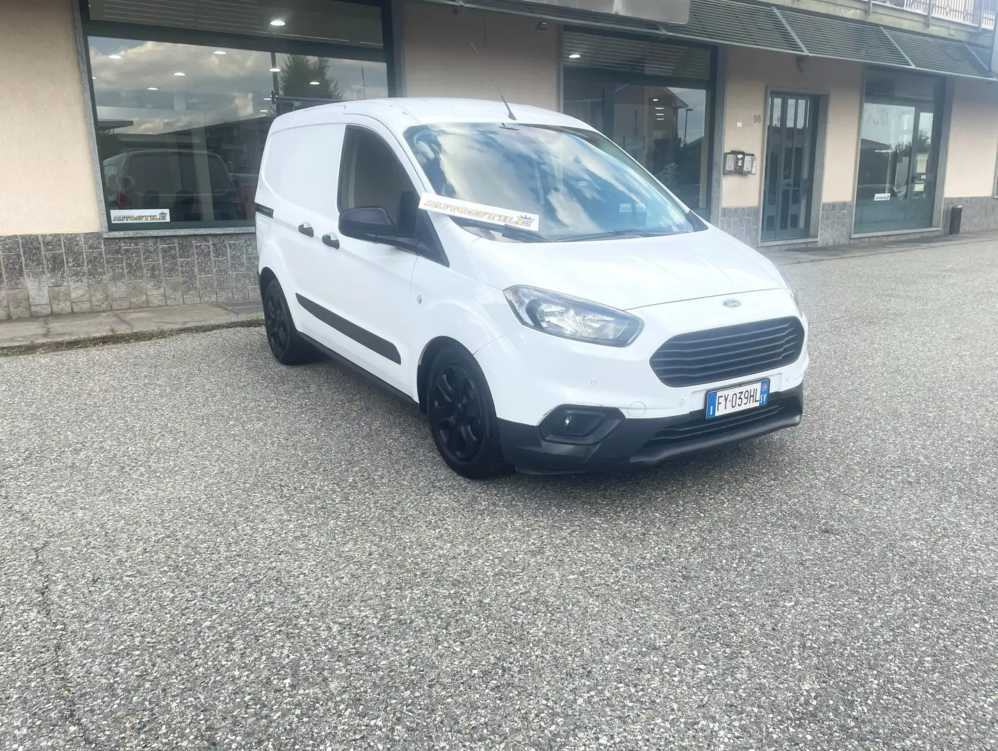 Ford Transit Courier 1.5 TDCI 101cv - EURO 6 - Telecam - Sensori - Blue Bianco - 2