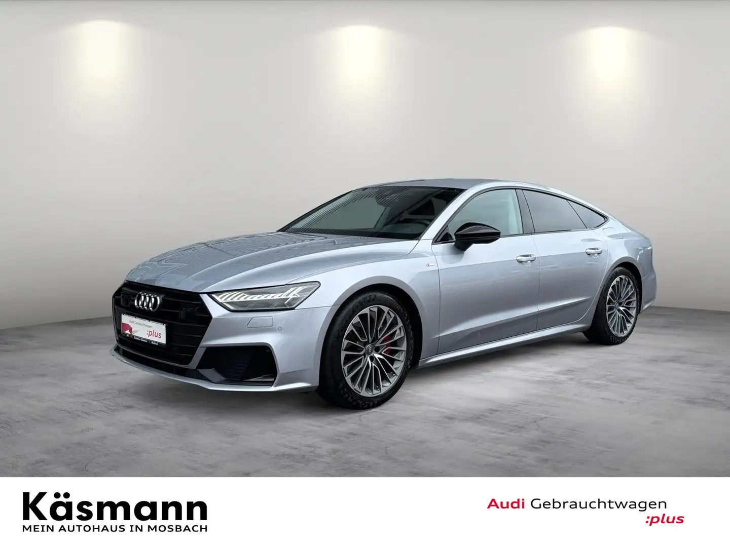 Audi A7 55TFSIe quattro S line MATRIX ACC Silber - 2