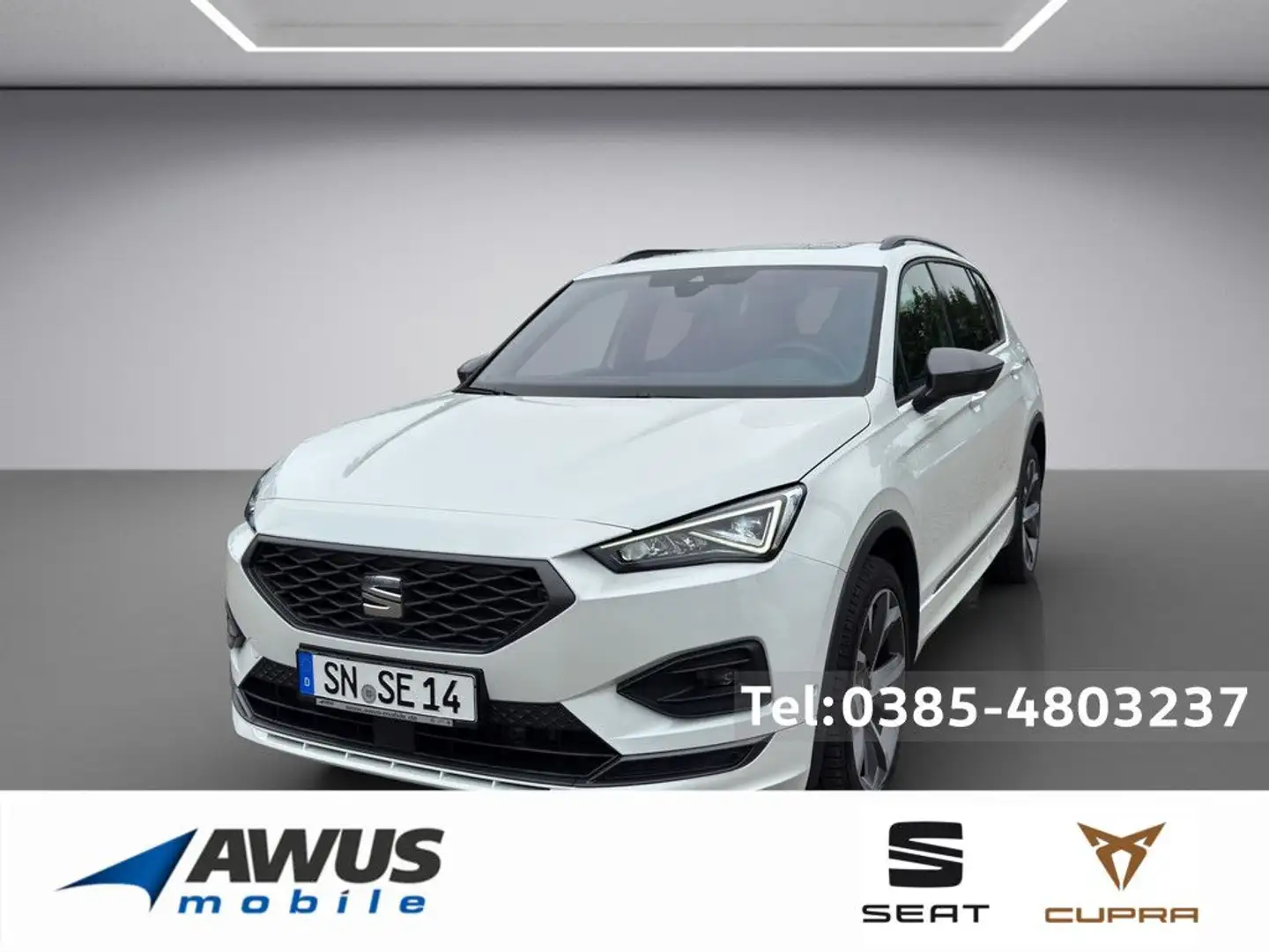 SEAT Tarraco 1.5TSI DSG FR KAMERA NAVI AHK ACC LED Weiß - 1