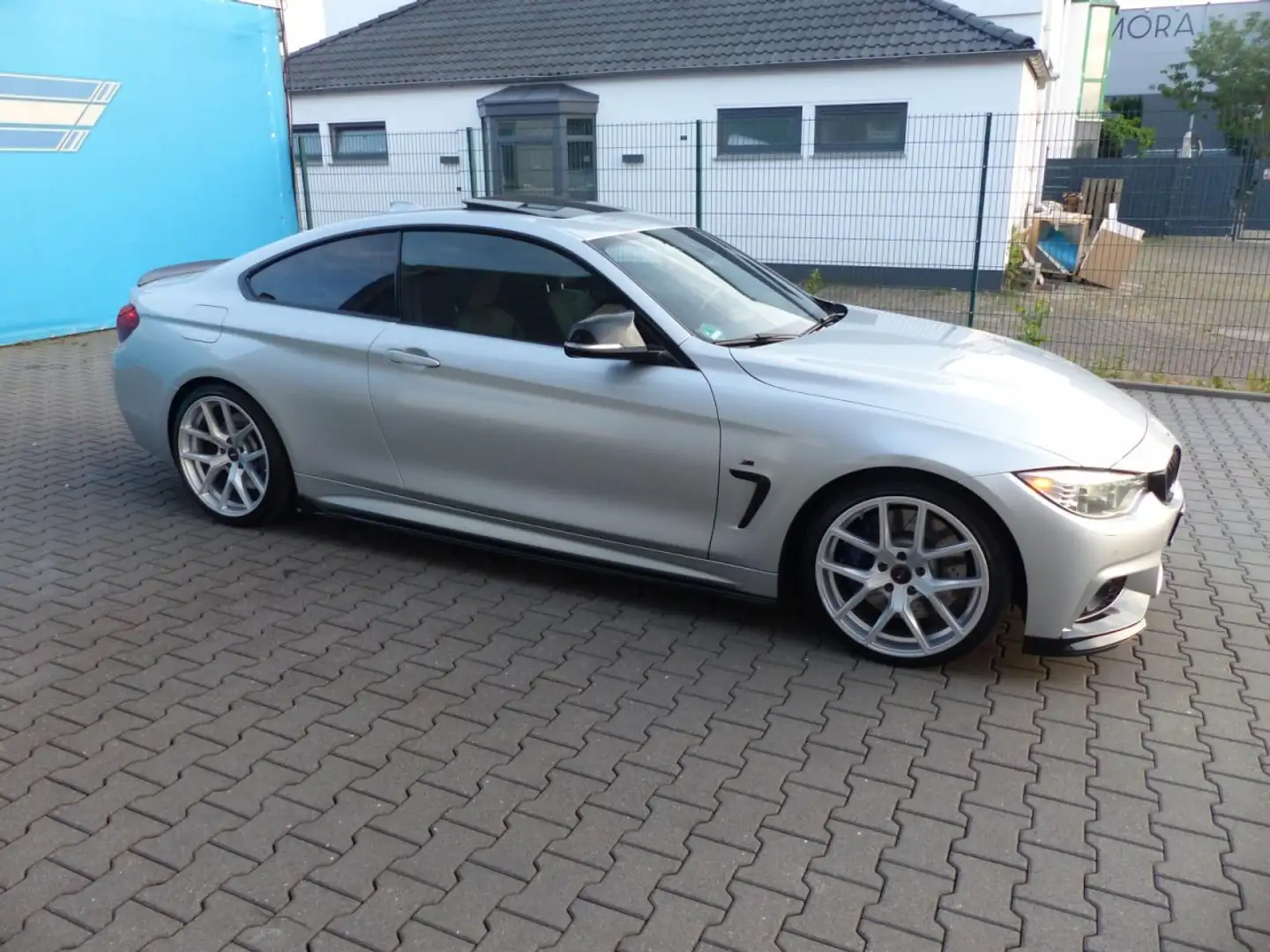 BMW 435 dX.Coupe.M Sport.LED.NAV.AUT.PDC.HEADUP Klima Silber - 2