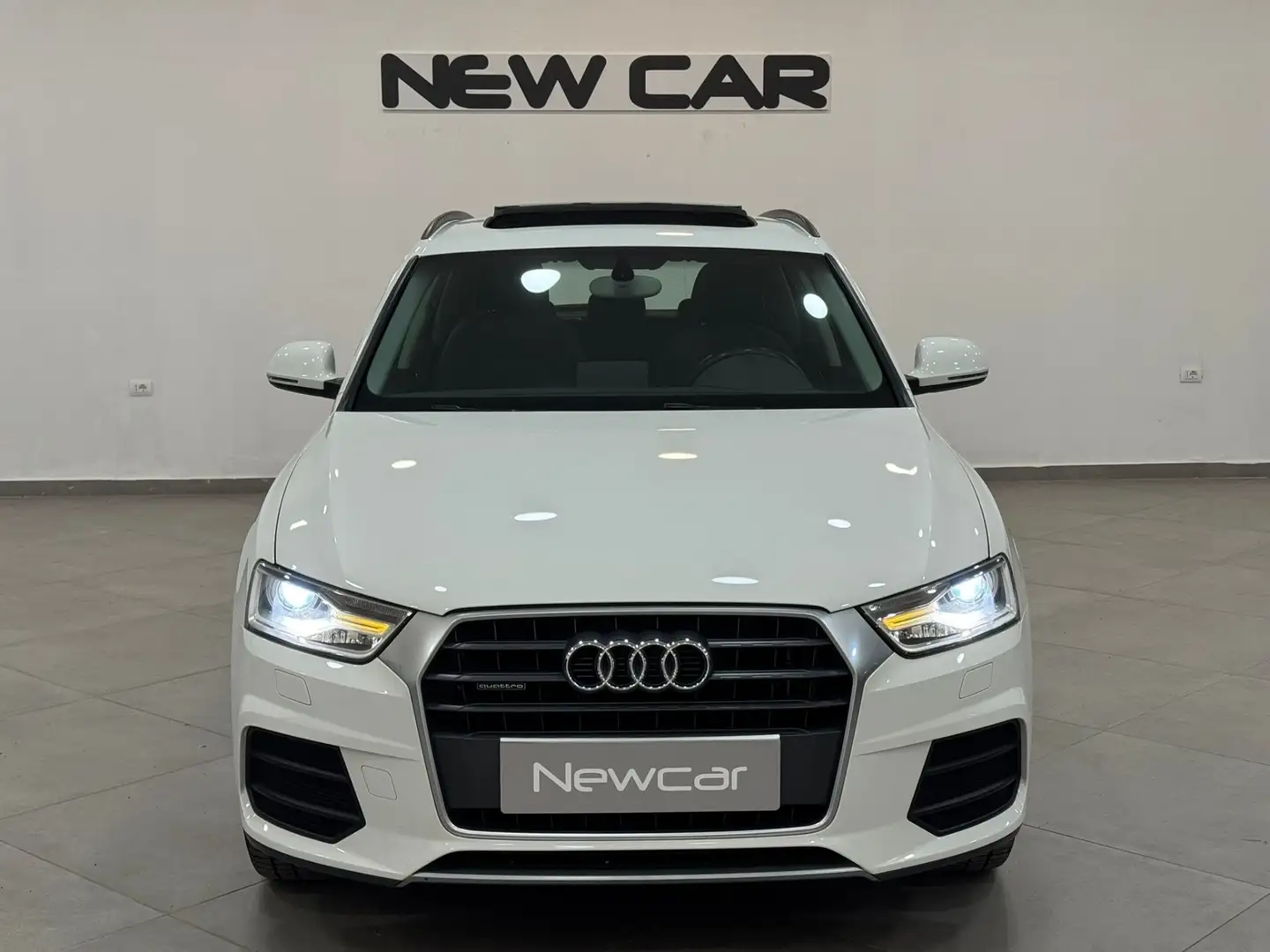 Audi Q3 Q3 2.0 TDI 150 CV quattro Sport Blanc - 2