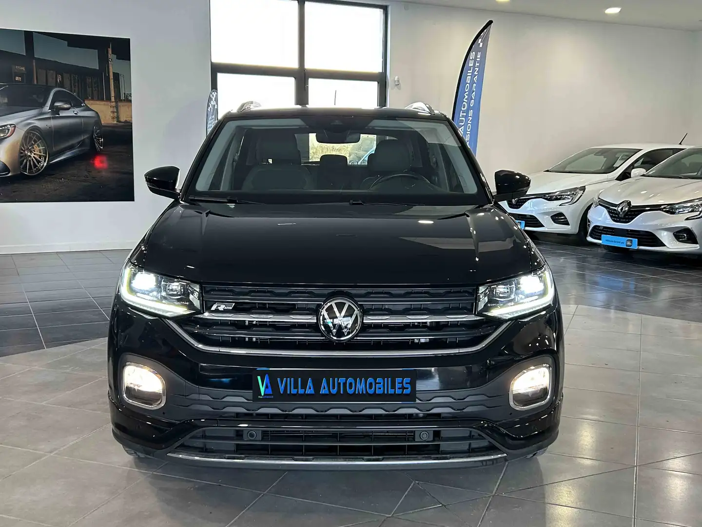 Volkswagen T-Cross 1.0 TSI 110 Start/Stop DSG7 R-Line Tech EXPORT ALG Zwart - 2