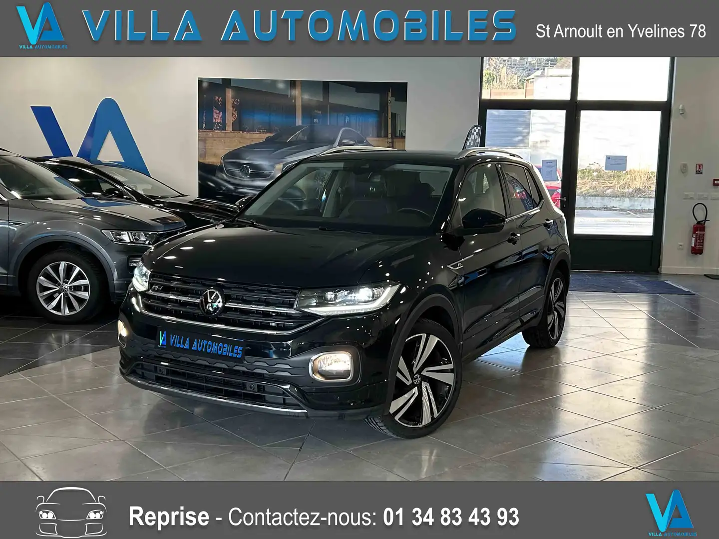 Volkswagen T-Cross 1.0 TSI 110 Start/Stop DSG7 R-Line Tech EXPORT ALG Noir - 1