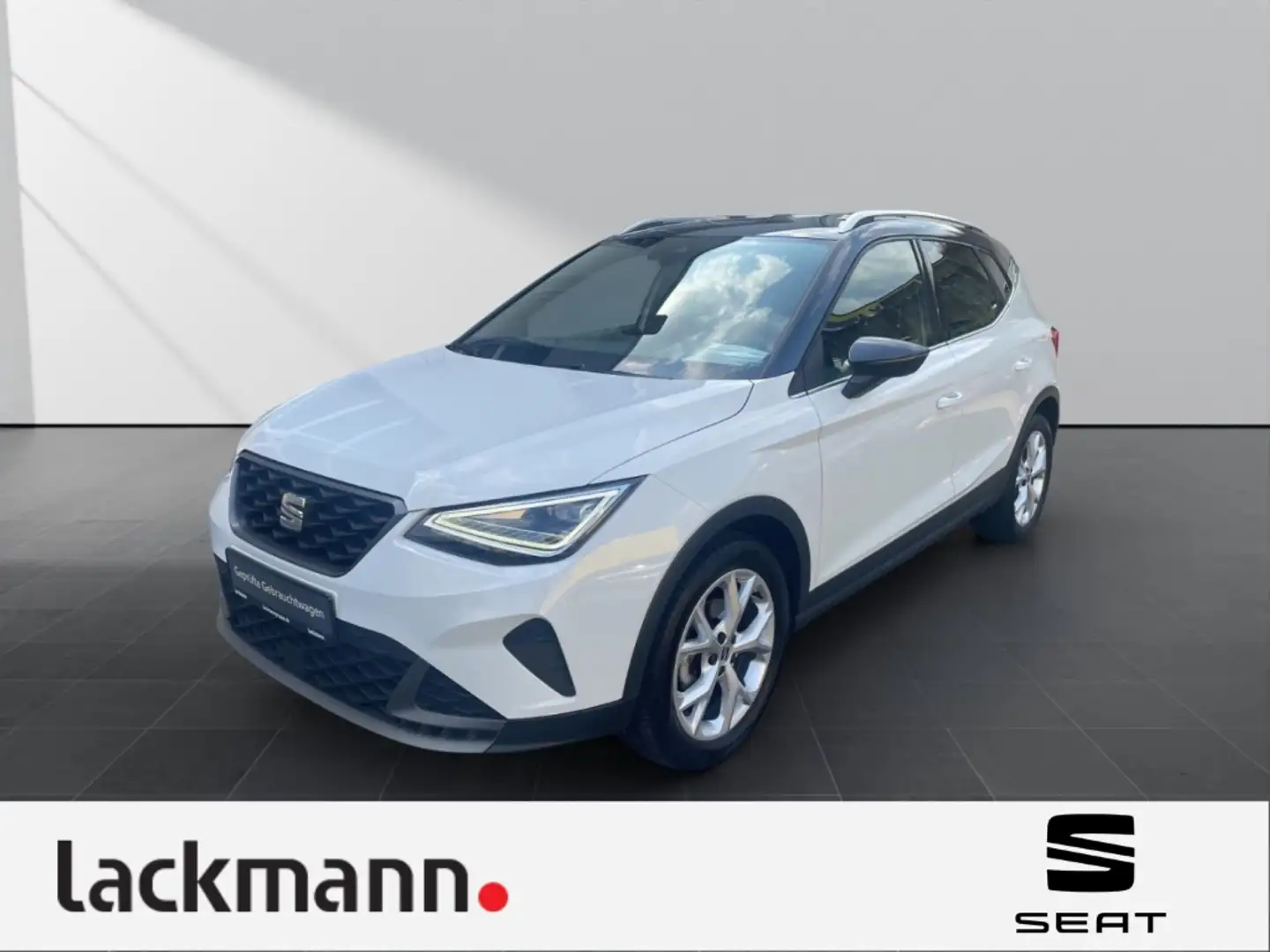 SEAT Arona 1.0 TSI FR*Navi*LED*Kessy*CarPlay*Sitzh.* Weiß - 1