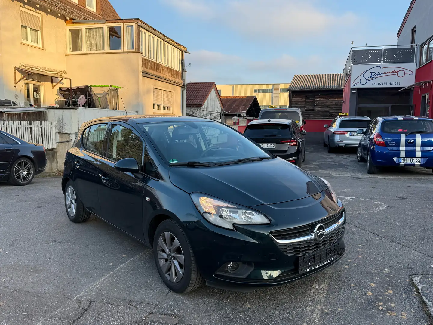 Opel Corsa 1.4 Corsa E-Selection/Klima/Sitzheizung/4-Türig Grün - 1