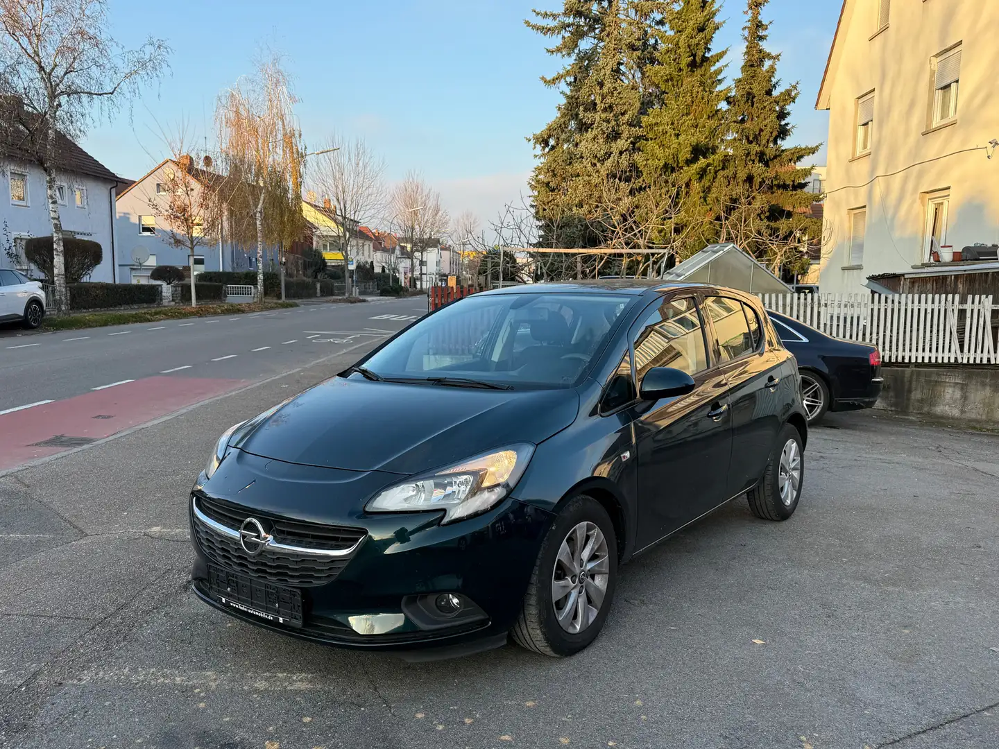 Opel Corsa 1.4 Corsa E-Selection/Klima/Sitzheizung/4-Türig Grün - 2