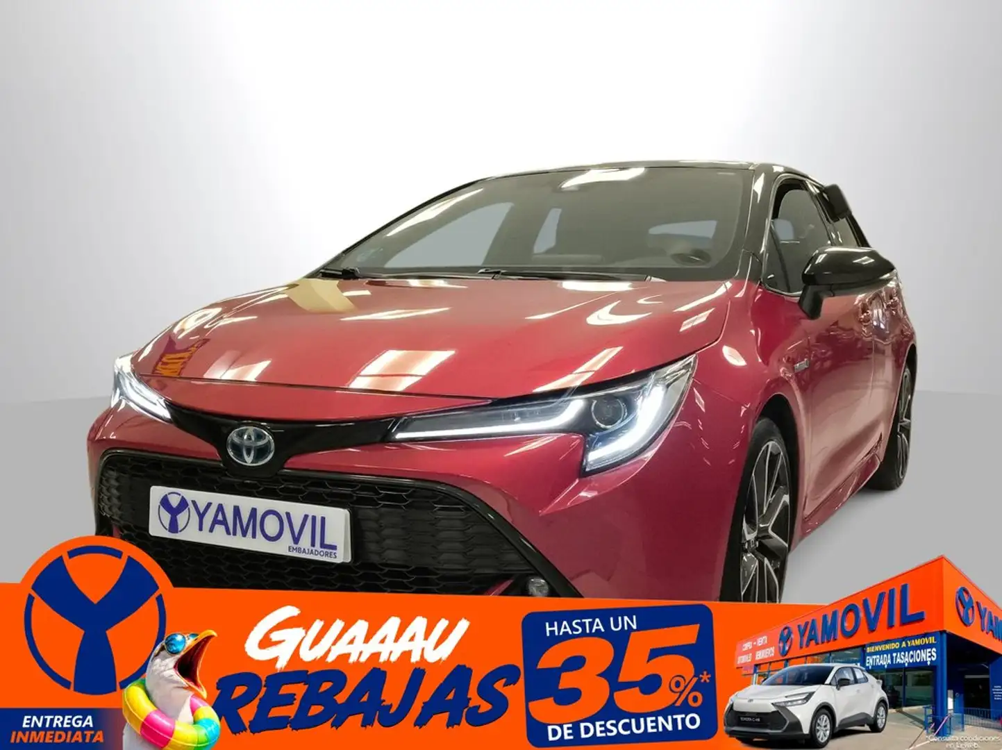 Toyota Corolla 180H Style Rojo - 1