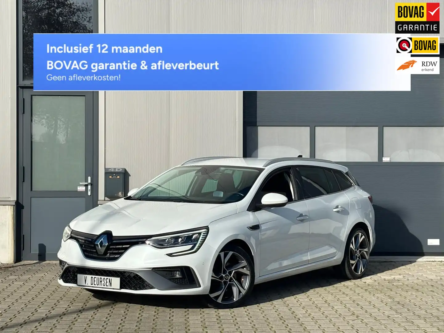 Renault Megane Estate 1.6 Plug-In Hybrid 160 R.S. Line Blanc - 1