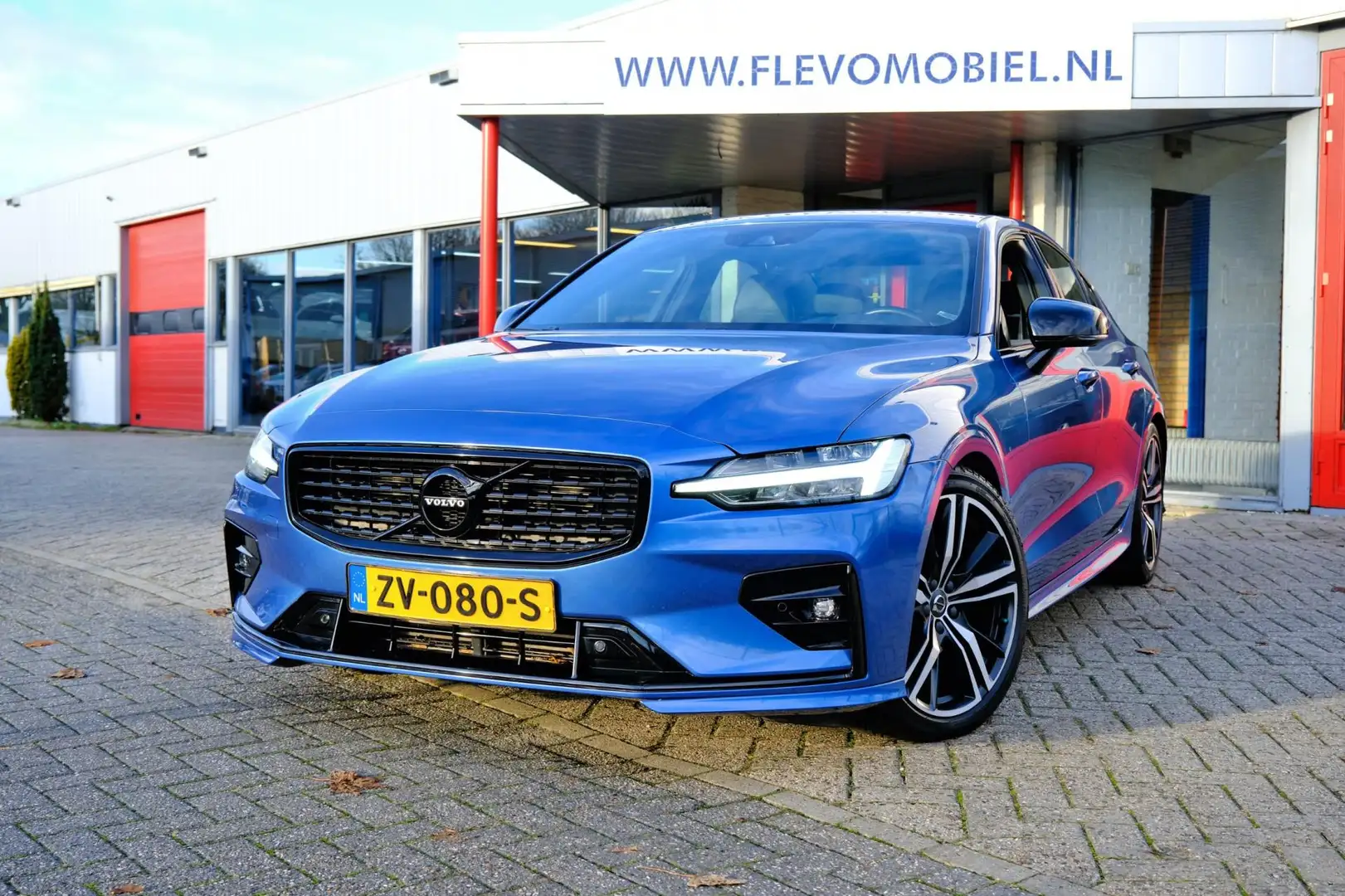 Volvo S60 2.0 T4 190pk R-Design Navi|Half Leder|Cam|LMV Blu/Azzurro - 1