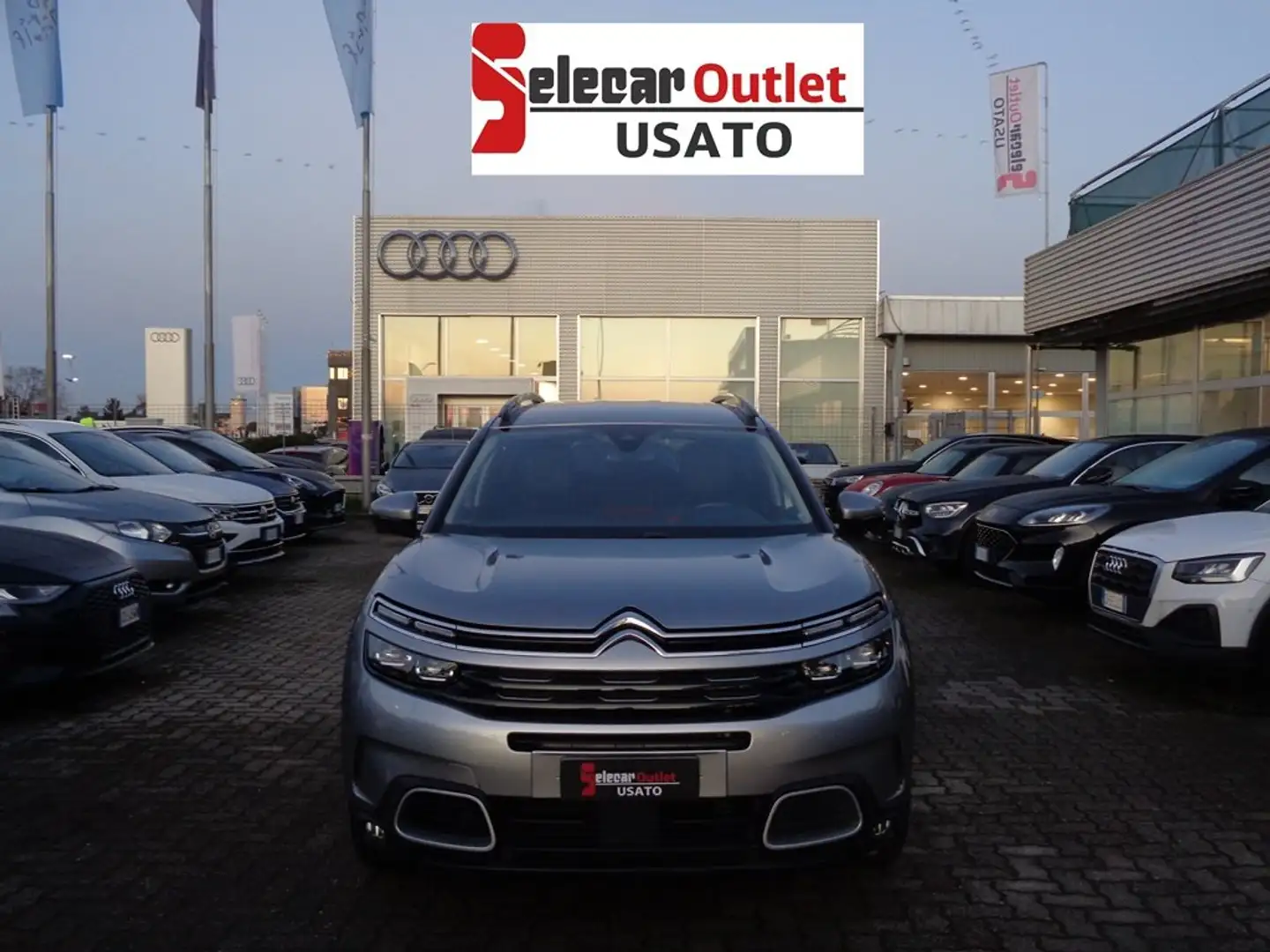 Citroen C5 Aircross 2.0 BlueHDI 180CV S&S EAT8 Shine Argento - 2