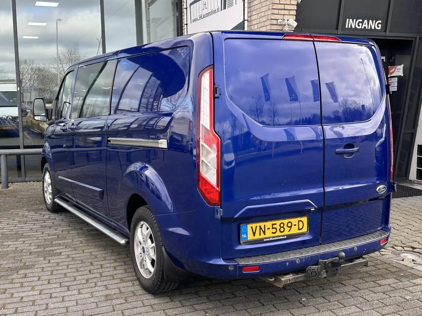 Ford Transit Custom 290 2.2 TDCI L2H1*DC*CAMERA*A/C*LEER*NAVI*CRUISE* Blauw - 2