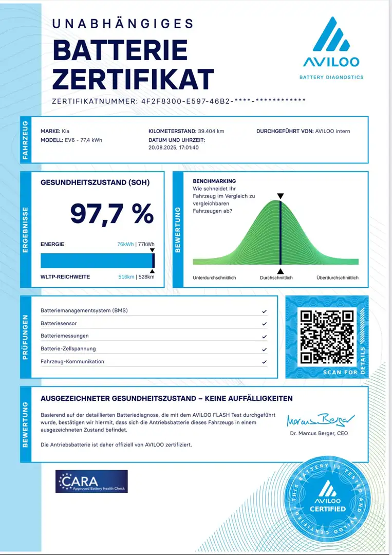 Kia EV6 EV6 RWD Air Pro-RS 77,4 kWh Aut. Schwarz - 2