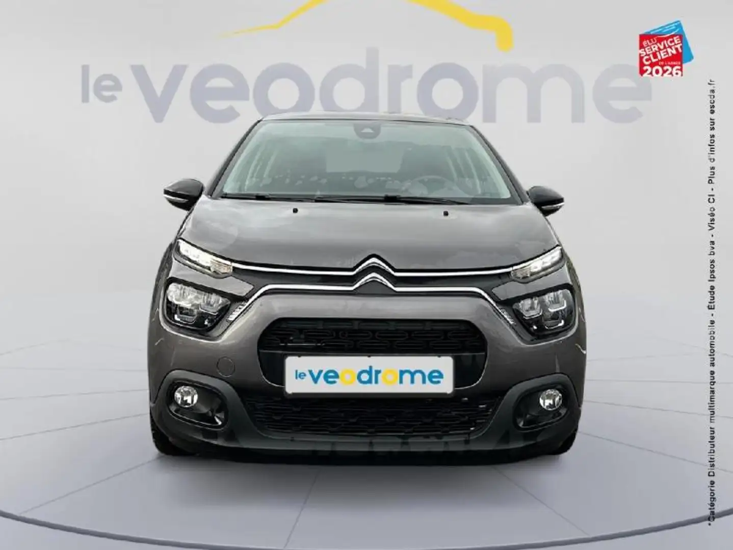 Citroen C3 1.2 PureTech 83ch S\u0026S PLUS Gris - 2