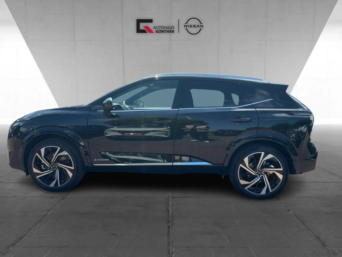 Nissan Qashqai TEKNA+ Automatik AHK!/BOSE/Winter/HUD/PGD/ePower Schwarz - 2