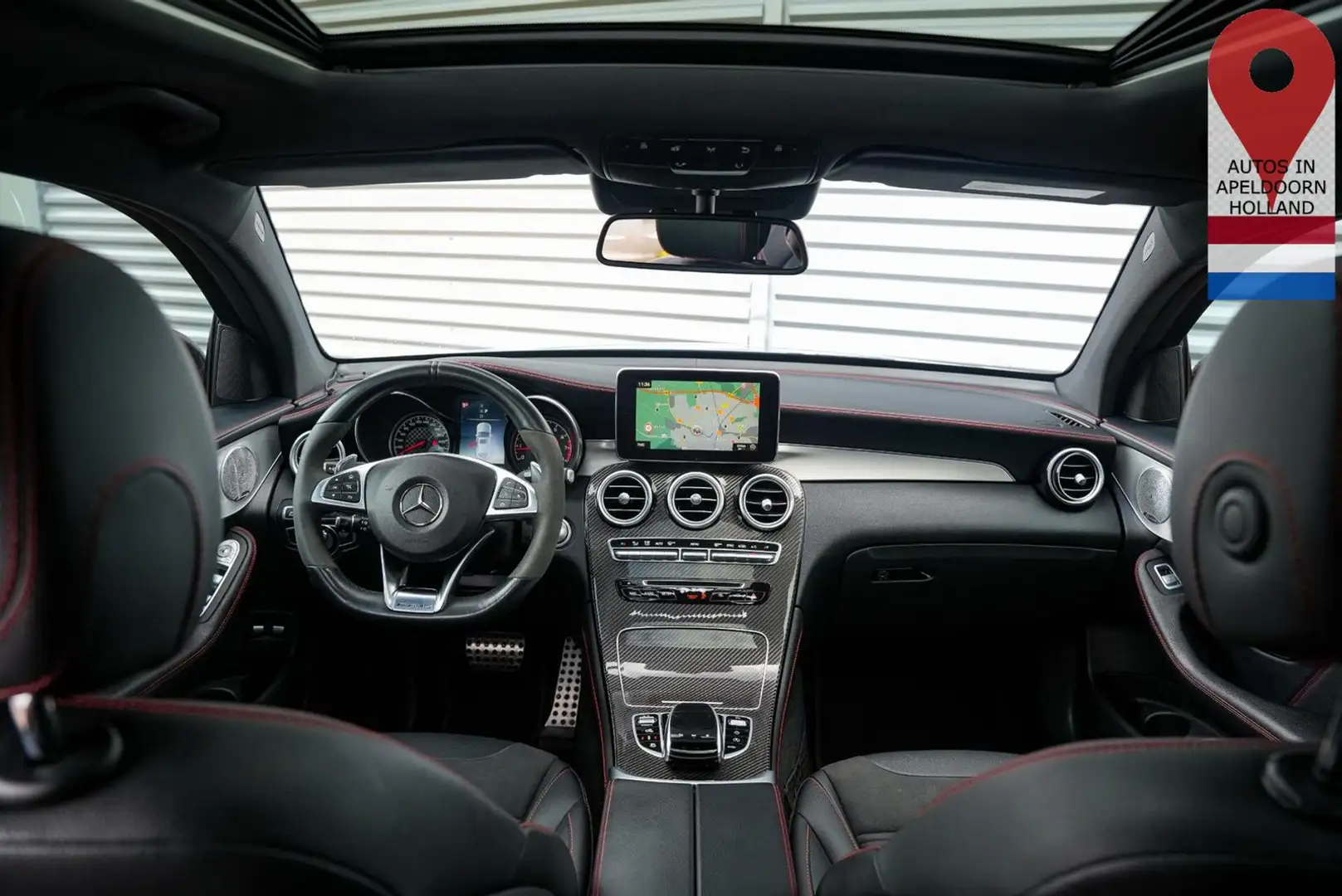 Mercedes-Benz GLC 43 AMG Coupé 4MATIC Schiebedach Burmester HU Szürke - 2