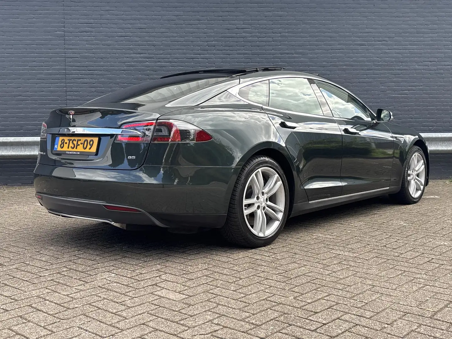 Tesla Model S 85 Base | FREE SUPERCHARGE!!! | Nappa Leder | Pano Groen - 2