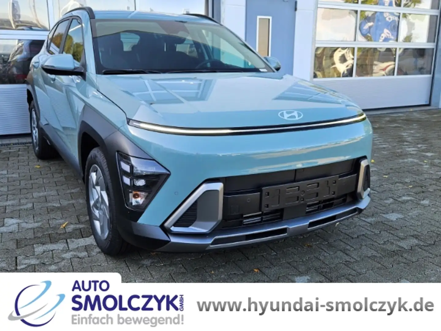 Hyundai KONA TREND 2WD 1.6 T-GDI 7-DCT+EL. HECKKLAPPE+SITZHEIZU Grün - 2