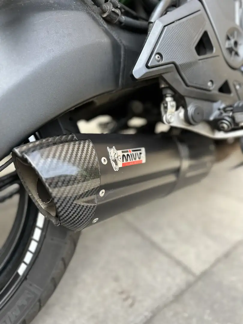 Kawasaki Versys 650 Mivv Exgaust, Rear spoiler, led flash lights Negro - 2