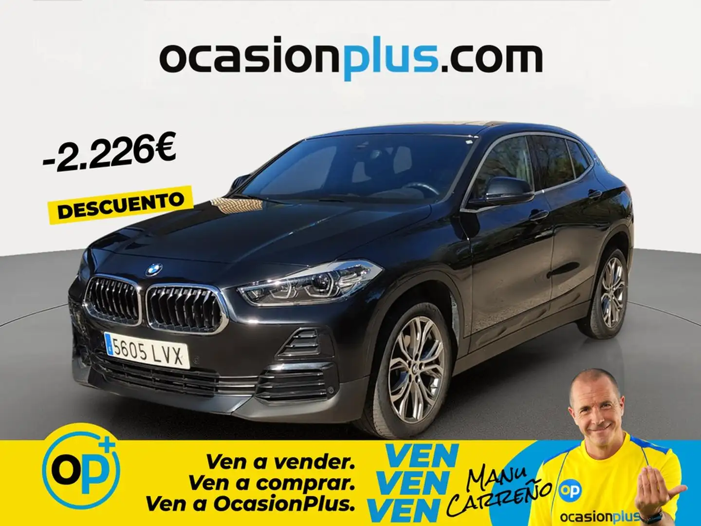 BMW X2 sDrive 18iA Negro - 1