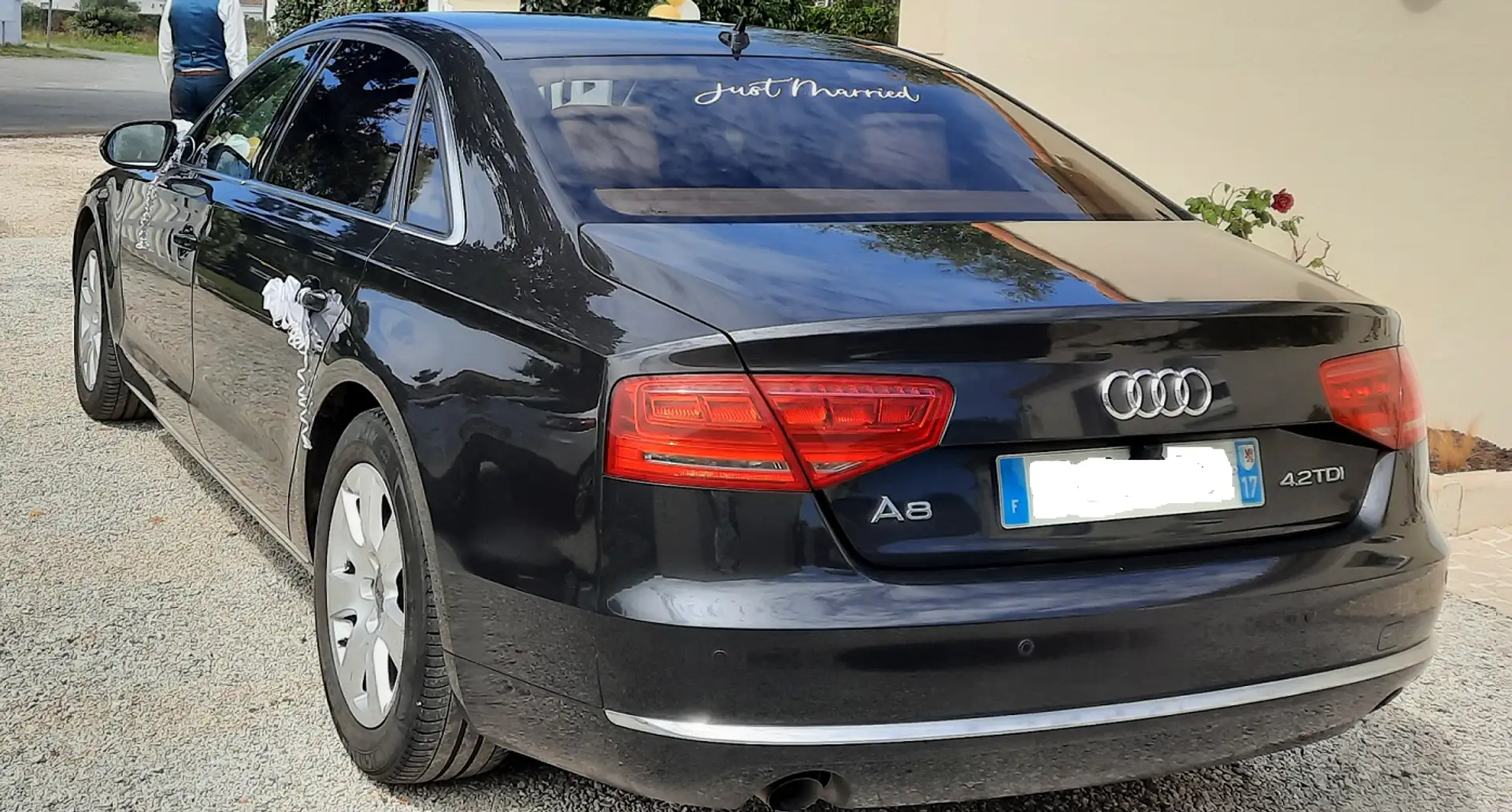Audi A8 A8 L V8 4.2 TDI 350 DPF Quattro Avus Tiptronic A Gris - 2