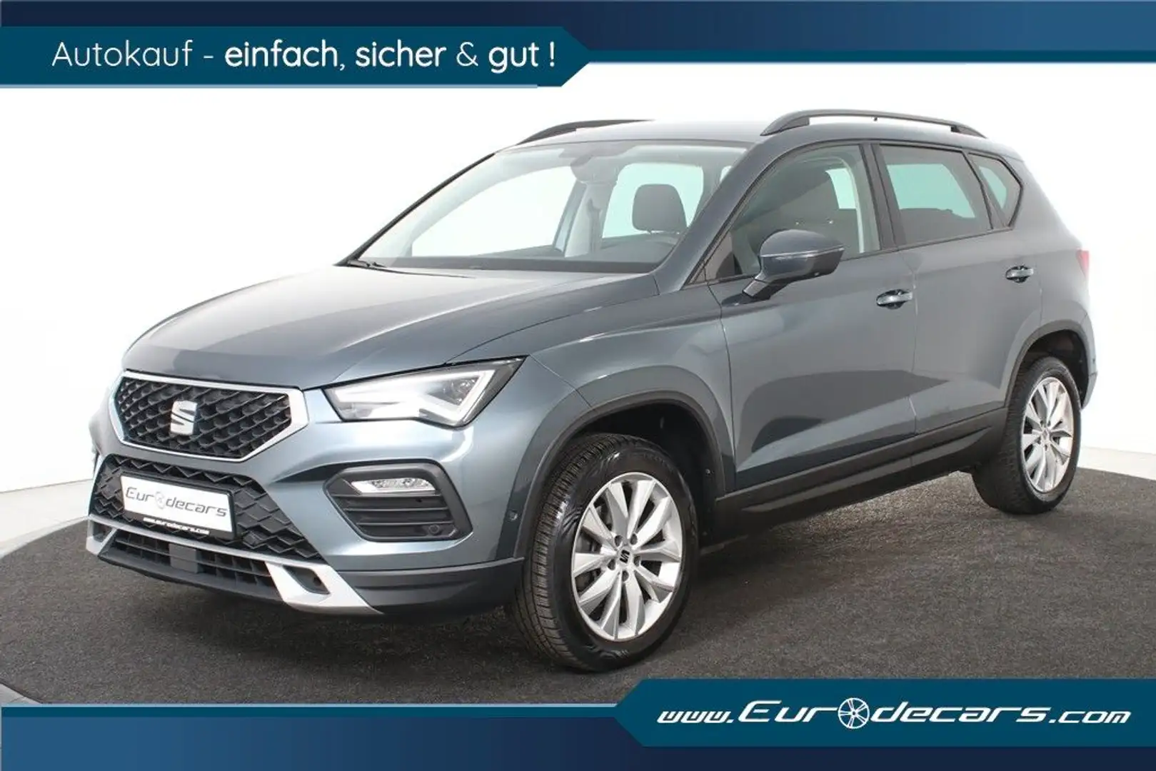 SEAT Ateca 1.0 TSI Move *1.Hand*Navi*Park ass.*DAB* Grau - 1