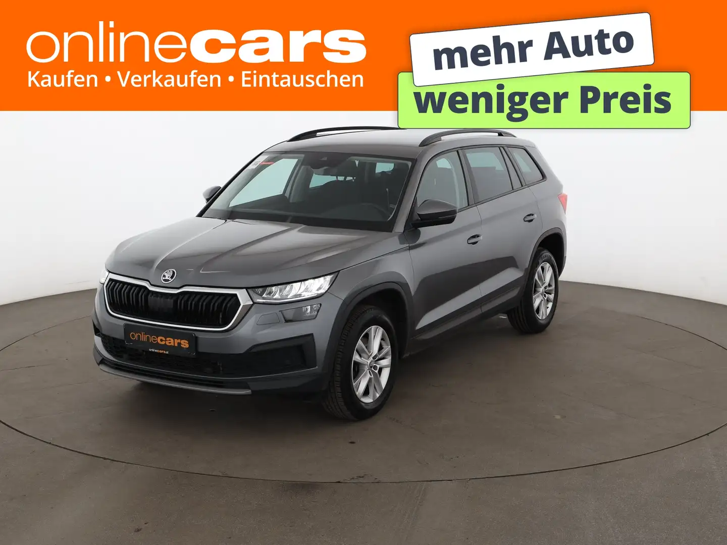 Skoda Kodiaq 2.0 TDI Ambition Aut LED RADAR NAVI R-CAM Grau - 1