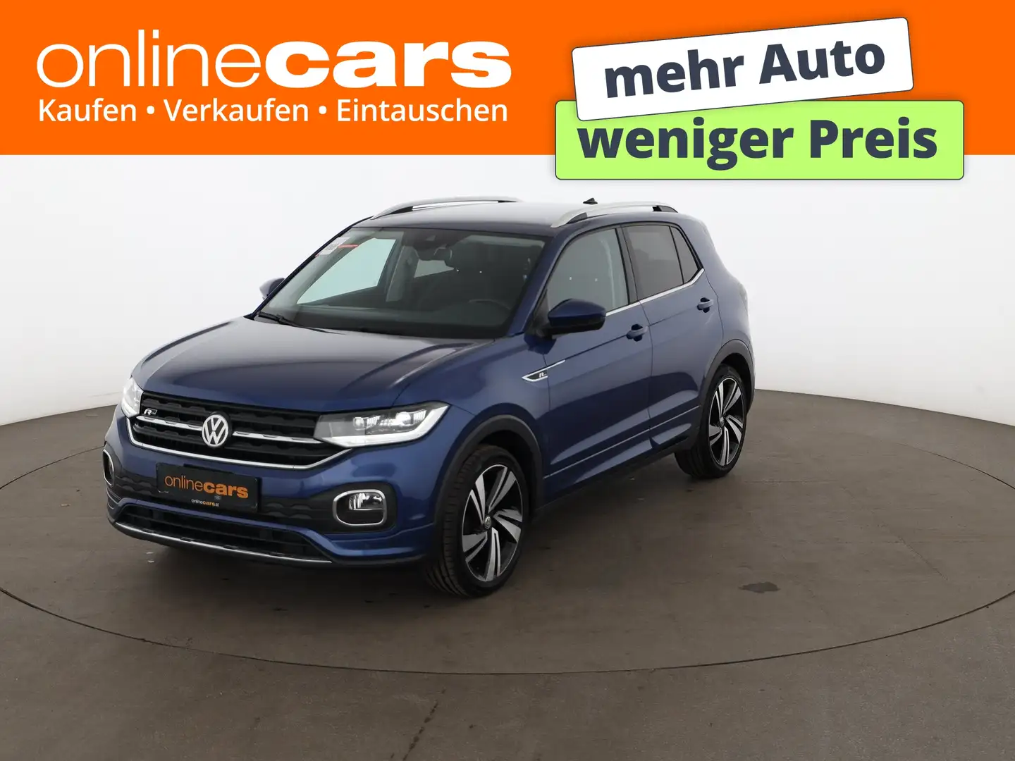Volkswagen T-Cross 1.0 TSI R-line LED RADAR SITZHZG R-CAM Blau - 1