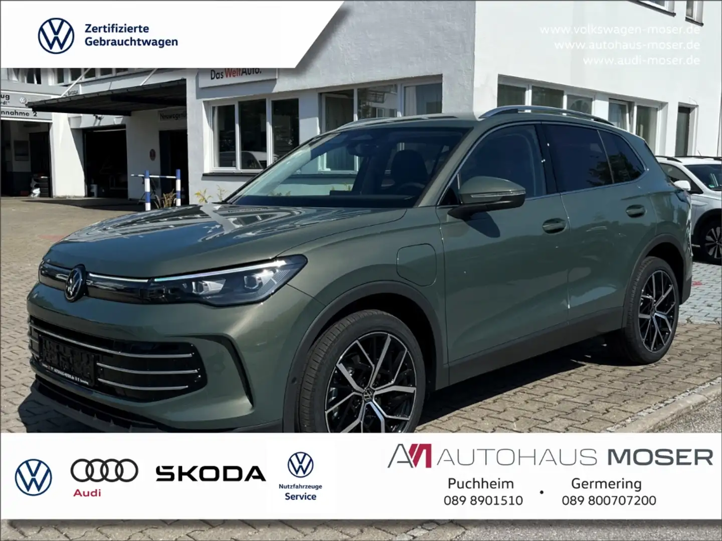 Volkswagen Tiguan Elegance 1.5 eHybrid -DCC*ACC*Kamera*20''!!! Groen - 1