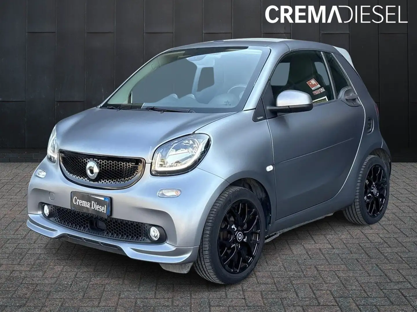 smart forTwo Fortwo Cabrio 1.0 Superpassion 71cv twinamic Grigio - 1