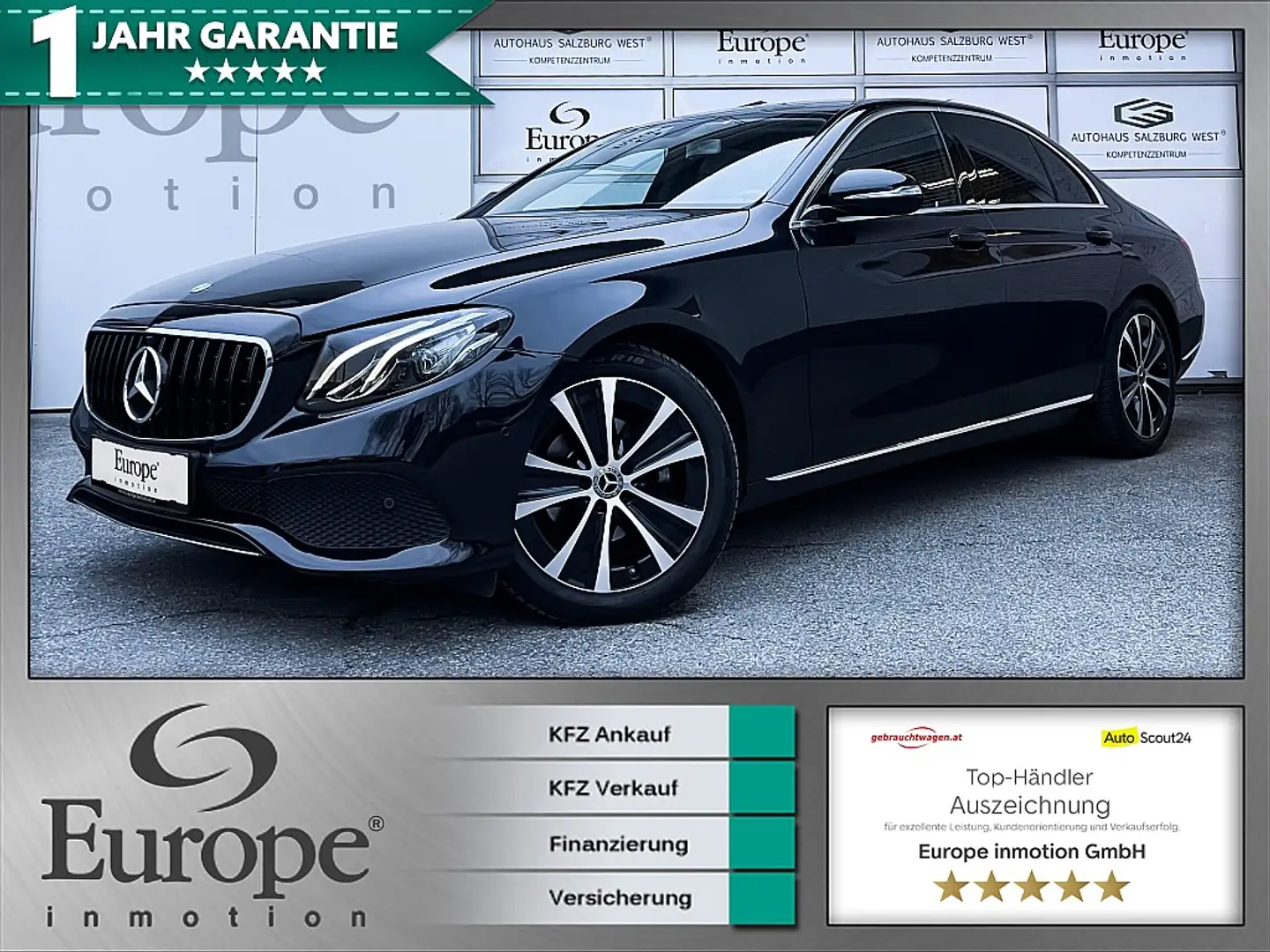 Mercedes-Benz E 200 d Avantgarde Aut. /LED/Navi/Kamera/Bluetooth/ Schwarz - 1