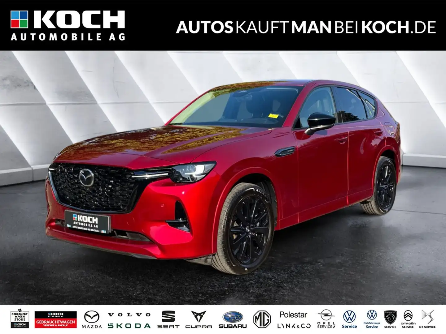 Mazda CX-60 AWD PHEV HOMURA Con-P Dri-P Com-P 360 BOSE Rot - 1