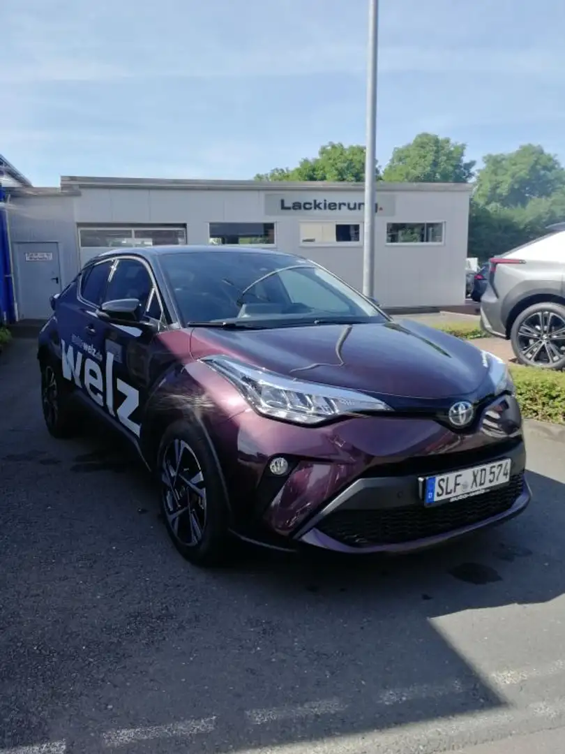 Toyota C-HR 2.0 Hybrid Team Deutschland (AX1) Mauve - 2