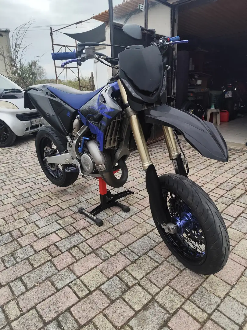 Yamaha YZ 125 motard Niebieski - 1